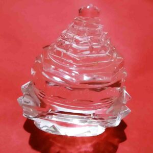 Abhimantrit Sphatik Shree Yantra, Affordable, (Kamal Shape)- 200 Gram - Image 3