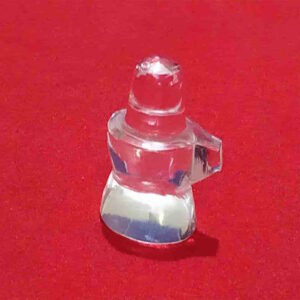 Siddh Sphatik Shivaling // Shiva Lingam Original- 48 Gram - Image 1