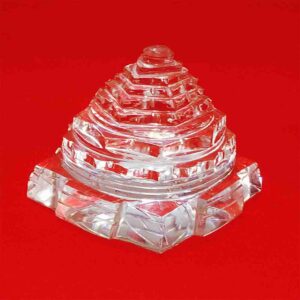 Abhimantrit Sphatik Shree Yantra, Affordable & Original- 396 Gram - Image 1