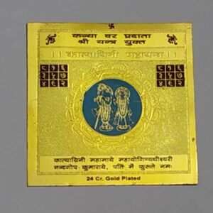 Abhimantrit Kanya Var Pradata Shree Yantra For early marriage & useful in marriage problems of girls - Image 1