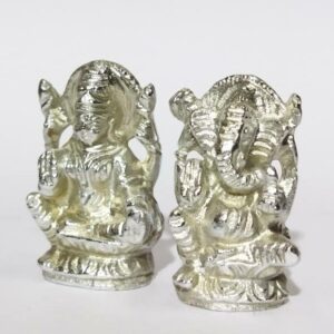 Parad Laxmi Ganesh Idol / Murti / Parad  90 Gram (Lakshmi) - Image 4