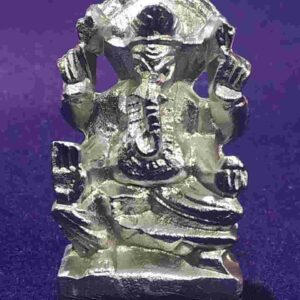 Genuine Parad Ganesh Idol / Murti / Parad & Abhimantrit  82 Gram - Image 2