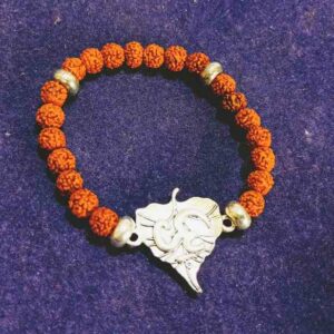 Abhimantrit  Bracelet (Unisex) Unique Design Metal Throne with "ॐ" - Image 5