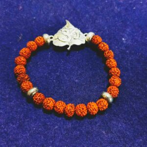 Abhimantrit  Bracelet (Unisex) Unique Design Metal Throne with "ॐ" - Image 2
