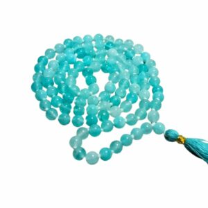 Abhimantrit Blue Hakik Mala & Certified 6 mm & 108 Beads - Image 4