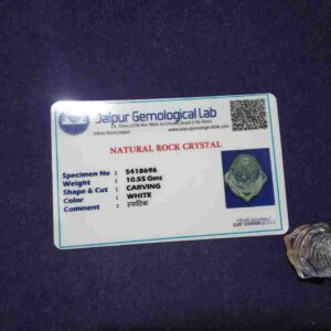 Abhimantrit Sphatik Shree Yantra Affordable & Certified  10 Gram - Image 2