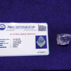 Certified, Sphatik Shree Yantra Affordable & Original 13 Gram - Image 1