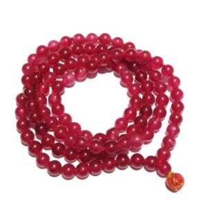 Abhimantrit Natural Red Hakik Mala & Certified 6mm & 108 Beads - Image 7