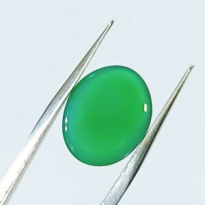 Abhimantrit Green Onyx Stone Certified & Natural Onyx- 8.25 Carat - Image 2