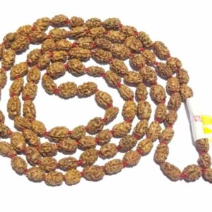 3 Mukhi Rudraksha Mala Affordable & Certified Mala (7 mm) - Image 8