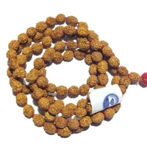 Abhimantrit 4 Mukhi Rudraksha Mala Affordable & Certified 6 mm - Image 3