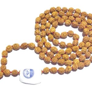 Abhimantrit 4 Mukhi Rudraksha Mala Affordable & Certified 6 mm - Image 7