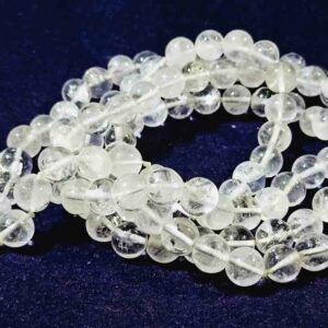 Abhimantrit Indian Sphatik Mala Affordable & Certified (7 - 8mm) Most Effective - Image 3