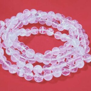 Abhimantrit Indian Sphatik Mala Affordable & Certified (7 - 8mm) Most Effective - Image 4