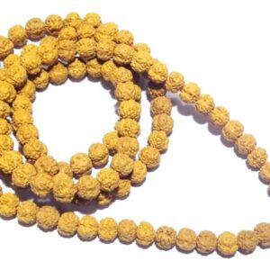 Certified Faceless Rudraksha Mala 10 mm 108 Beads (Nirakar Rudraksha) - Image 5