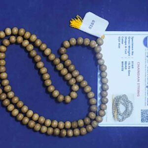 Abhimantrit Chandan Mala & Certified 6 mm 108 Beads - Image 3