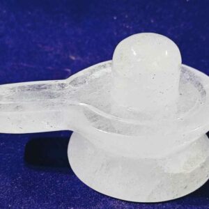 Abhimantrit Certified Indian Sphatik Shivling- 153 Gram - Image 3