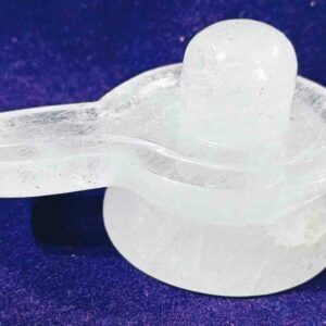 Abhimantrit Certified Indian Sphatik Shivling- 153 Gram - Image 6