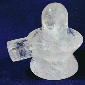 Abhimantrit Certified Indian Sphatik Shivling- 243 Gram - Image 3