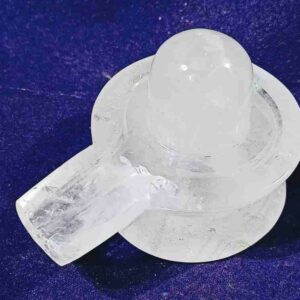 Abhimantrit Certified Indian Sphatik Shivling-188 Gram - Image 5