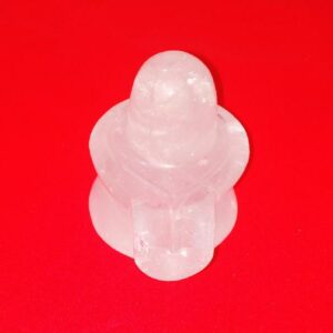 Abhimantrit Certified Indian Sphatik Shivling- (127) Gram - Image 2