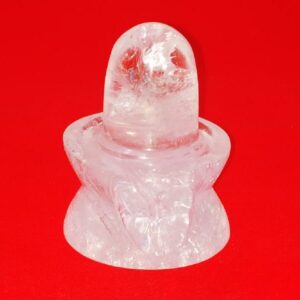 Certified Indian Sphatik Shivling- (180) Gram - Image 3