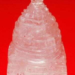 Certified Indian Sphatik Shree Yantra (75-78) Gram - Image 3