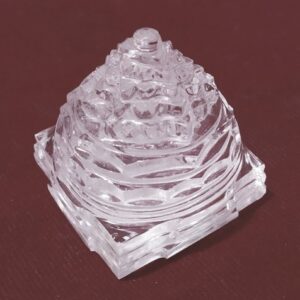 Certified Indian Sphatik Shree Yantra & Abhimantrit 67.4 Gram - Image 1