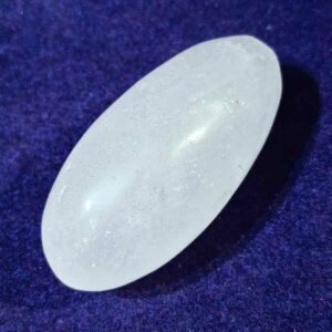 Abhimantrit Indian Sphatik Shiv Lingam & Lab Certified 49 Gram - Image 2