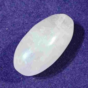 Abhimantrit Indian Sphatik Shiv Lingam & Lab Certified 49 Gram - Image 4