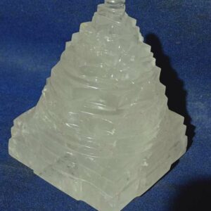 Abhimantrit Natural Indian Sphatik Shree Yantra & Certified -533 Gram - Image 3