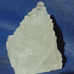 Abhimantrit Natural Indian Sphatik Shree Yantra & Certified -533 Gram - Image 4