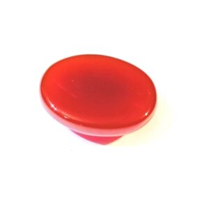 Abhimantrit Natural Red Onyx (Oval Shape) & Certified  7.25 Carat - Image 5