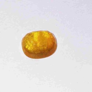 Abhimantrit Yellow Sapphire (Pukhraj) & Certified - 8.01 Carat - Image 4