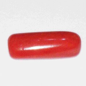Certified Red Coral/ Moonga Stone & Genuine 7.70 Carat - Image 4
