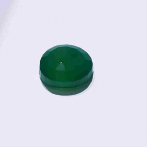 Certified Green Onyx Gemstone - 12.40 Carat - Image 1