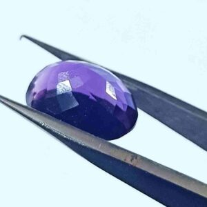 Abhimantrit, Natural Amethyst (Jamunia ) Stone & Certified- 11.25 Carat - Image 5