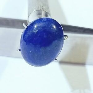 Abhimantrit Natural Lapis Lazuli Stone & Lab-Certified 11.25 Carat - Image 1