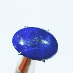 Abhimantrit Natural Lapis Lazuli Stone & Lab-Certified 7.25 Carat - Image 1