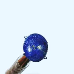 Abhimantrit Natural Lapis Lazuli Stone & Lab-Certified 8.25 Carat - Image 3