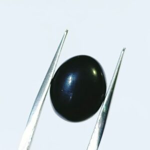 Abhimantrit Natural Black Onyx (Oval Shape) & Lab Certified -8.25 Carat - Image 2