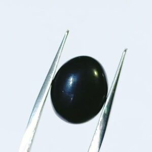 Abhimantrit Natural Black Onyx (Oval Shape) & Lab Certified -10.25 Carat - Image 5