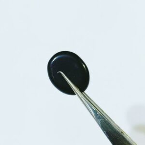 Abhimantrit Natural Black Onyx (Oval Shape) & Lab Certified -6.25 Carat - Image 4