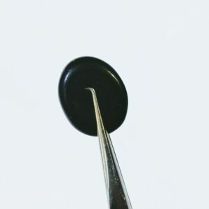 Abhimantrit Natural Black Onyx (Oval Shape) & Lab Certified -6.25 Carat - Image 3
