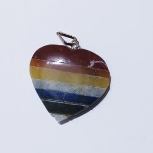 Certified Jasper, Carelian, Lapis, Agate locket 51 Carat - Image 3