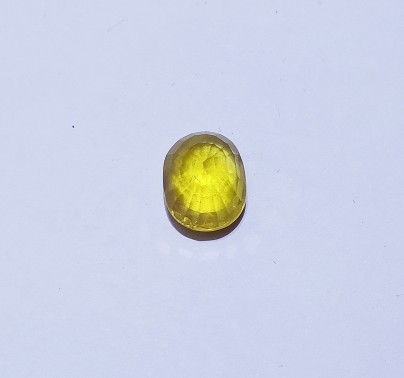 6 carat yellow sapphire discount