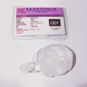 Abhimantrit Indian Sphatik Kachua (Tortoise) & Lab Certified- 121 Gram - Image 4