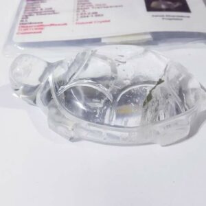 Abhimantrit Indian Sphatik Kachua (Crystal Tortoise) & Lab Certified - 62 Gram - Image 4