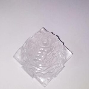 Indian Sphatik Shree Yantra Lab Certified & Natural Crystal- 124 Gram - Image 2