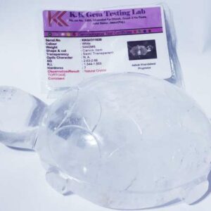 Certified Indian Sphatik Kachua Original & Natural 544 Gram - Image 2